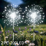 lumière solaire jardin led blanc doré moderne étoile fixée tigeextérieur décoration patio