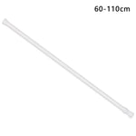 barre tension télescopique adhésive extensible moderne blanc 18 110cm respectueuse environnement