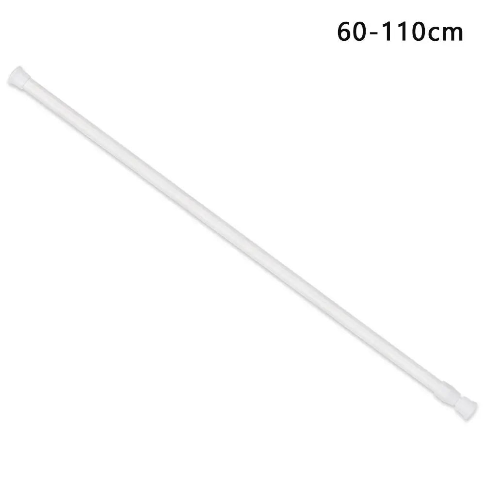 barre tension télescopique adhésive extensible moderne blanc 18 110cm respectueuse environnement