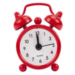 horloge réveil classique rouge jaune bleu noir simple ronde électronique numérique analogique