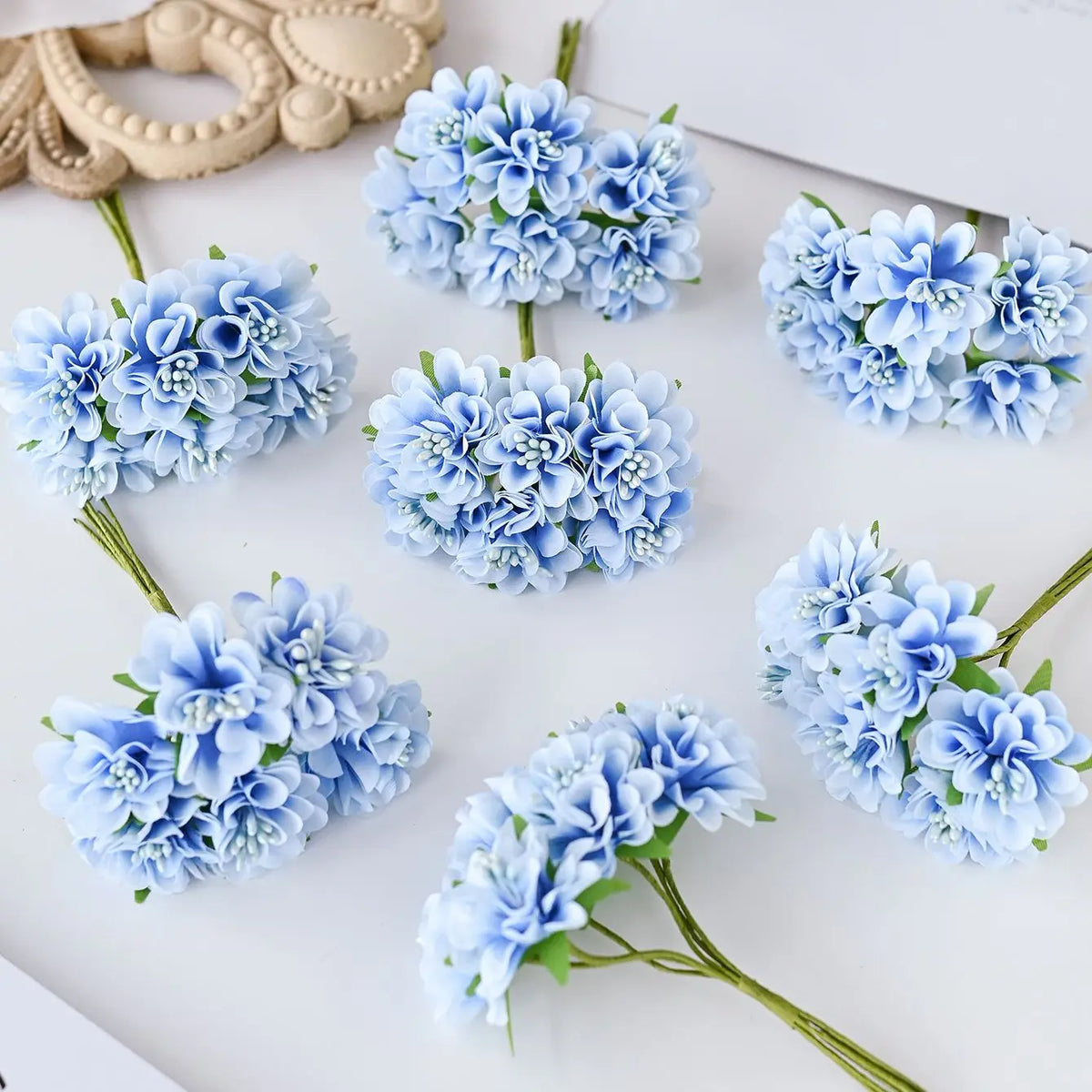 bouquets fleurs artificielles mixte couleur intérieur décoration mariage anniversaire baby shower festive