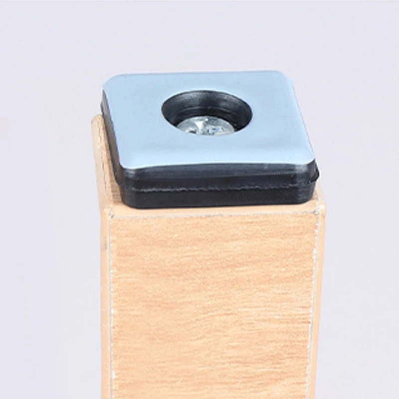 cache pieds bleu clair caoutchouc rond vis 40 pièces moderne antidérapant protection sol tapis