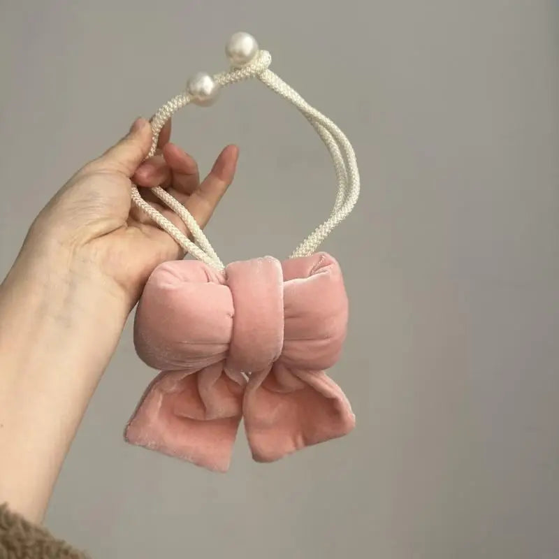 rideau velours rose clair rose foncé rouge nœuds classique élégant résistant l'eau opaque polyester