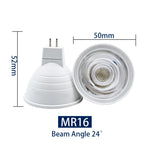 Ampoule LED E14 E27 GU10 MR16 6W 250 lumens blanc moderne 25000h opacité chambre