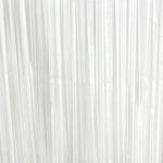 rideau franges métalliques moderne blanc rose brillant opalescent festif mariage anniversaire décoration fête