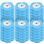 brosse wc bleu blanc tête remplaçable kit nettoyage moderne pratique adhésif solution