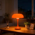 lampe table moderne orange touch control couleurs led recharge usb chambre unique