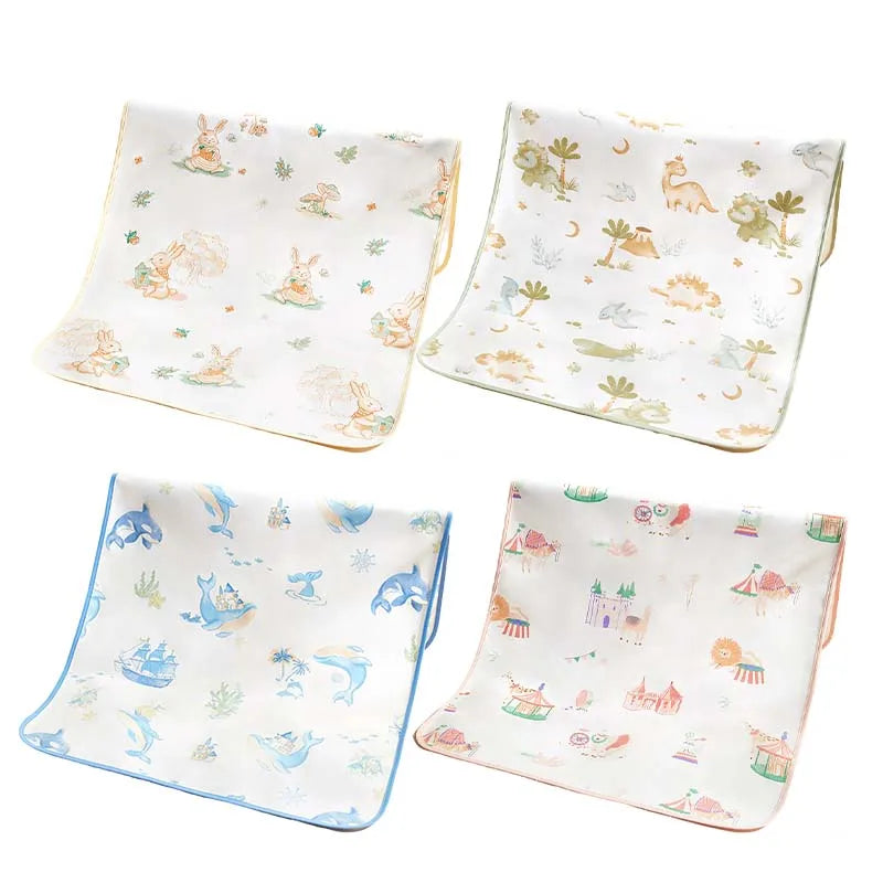 tapis sol bébé dinosaures poissons constellations imprimés moderne protège lit absorbant