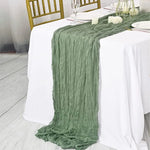 nappe runner texturée plissée semi transparente rouge foncé violet beige blanc cassé événementiel mariage