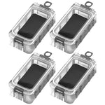 boîtes pêche transparentes accessoires carpe outils hameçons leurre pratique compactes boucle verrouillage paillettes crochets