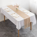 table chemin rouge bleu roi jaune doré gris moderne uni opaquement