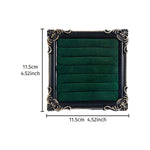 présentoir bijoux bois velours classique vert blanc rouge gris noir femmes