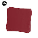 serviettes papier colorées anniversaire enfants fêtes simple bleu rose rouge noir vert jaune violet