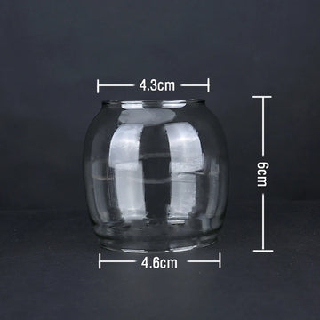 verres vin transparents moderne abat jour circulaire lisses opaques set