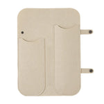 sac rangement fer lisser polyester réutilisable moderne beige clair texture cuir boucle inclusion brosse
