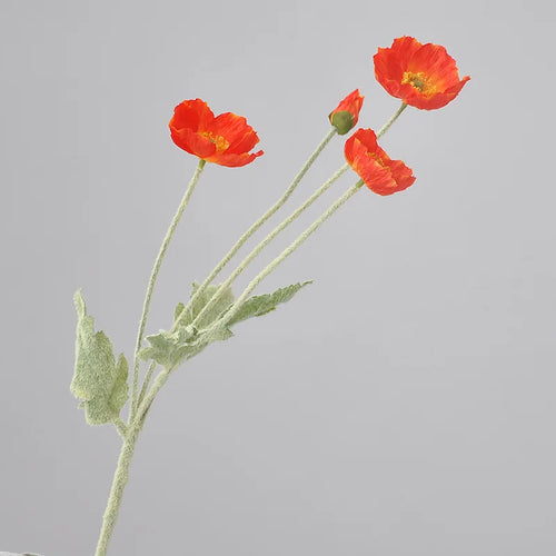 bouquet artificiel fleurs simples rose clair vert feuilles vertes moderne minimaliste décoration intérieure noël