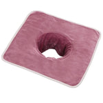coussin massage velours doux bleu rose marron gris confortable moderne 35x35cm 40x80cm