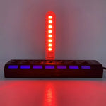lampe led veilleuse usb alimentée 5v blanc rouge vert bleu violet moderne minimaliste adhésif
