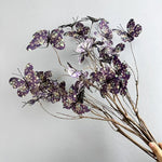 branche fleur artificielle papillons décoratifs mariage fête maison décoration intérieure moderne