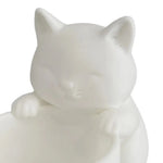 pots fleurs forme chat noir blanc gris succulentes drainage moderne