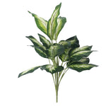plantes artificielles vertes extérieures décoration jardin feuilles naturelles modernes tringle fixations textures variées
