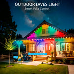 guirlande lumineuse multicolore moderne 30 leds wifi télécommande adhésif 10m 15m 30m
