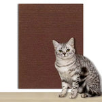 tapis chat anti griffes adhésif tranchable protège canapé gris moderne 40x300cm