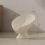 support savon pierre naturelle texture granulée minimaliste couleur beige clairintérieur décoration objet decoratif opacité