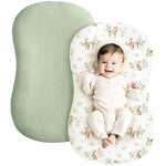housse bébé coton douce floral moderne rose clair coussin tendre ans respirant