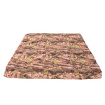 tapis sol oxford camouflage feuilles branches vert olive marron clair noir pratique résistant camping