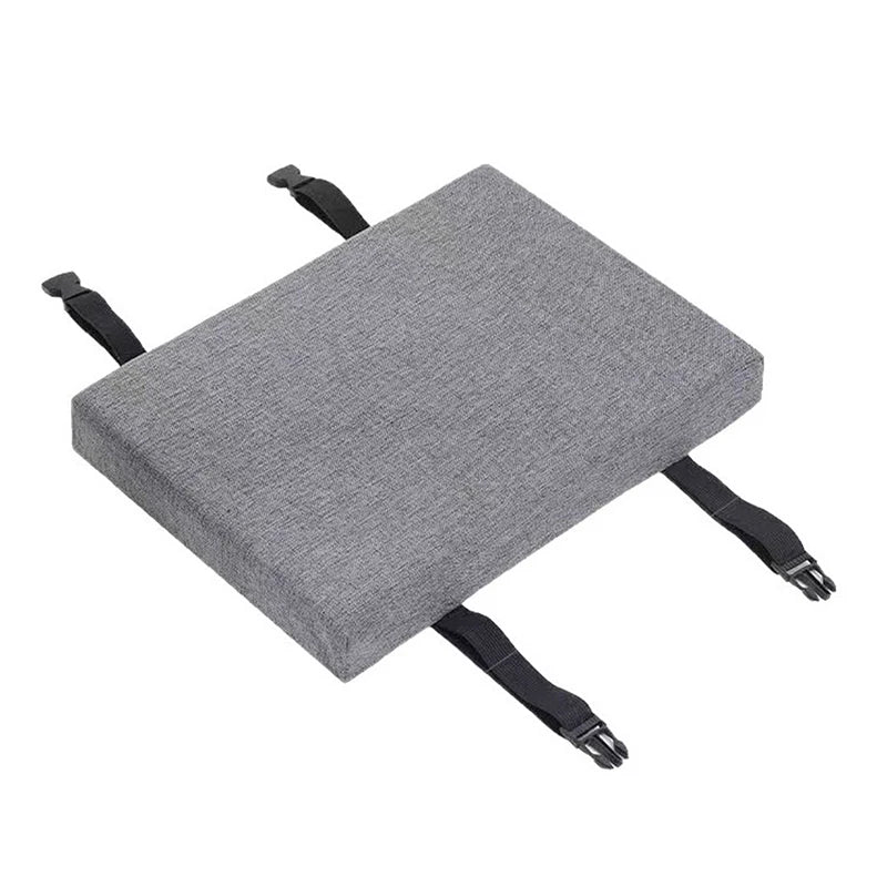 tabouret moderne gris toile lin coussin amovible imperméable boucles noiresscrição