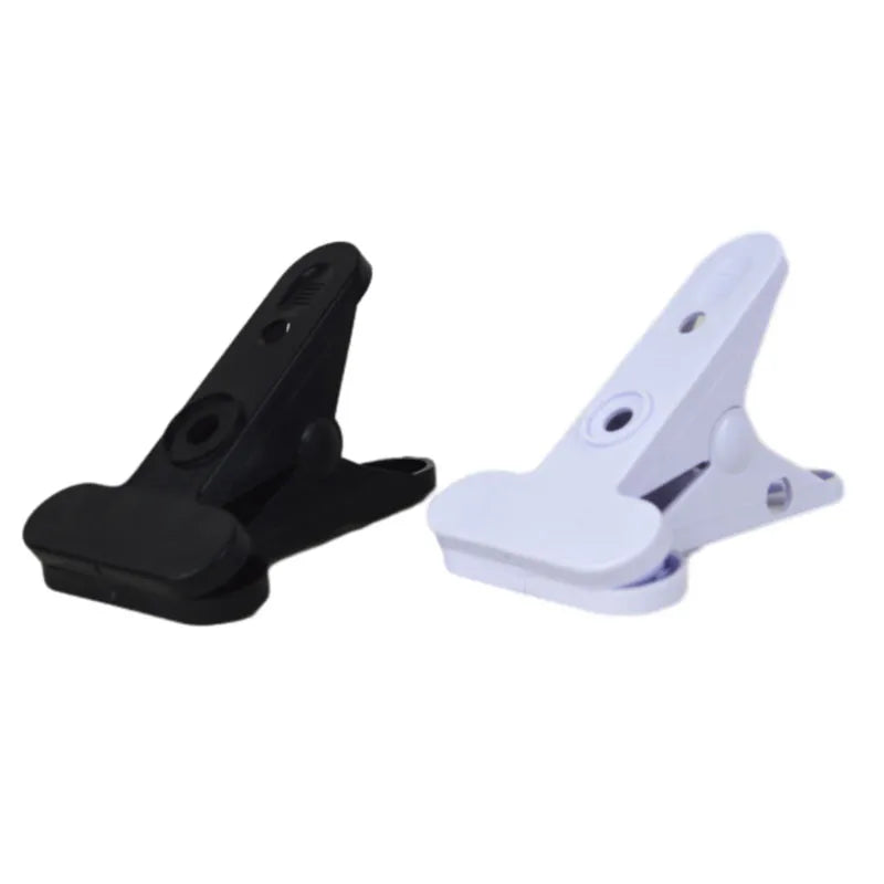 pinces clous noirs blancs pratiques modernes deux trous 10mm deux trous 8mm clips