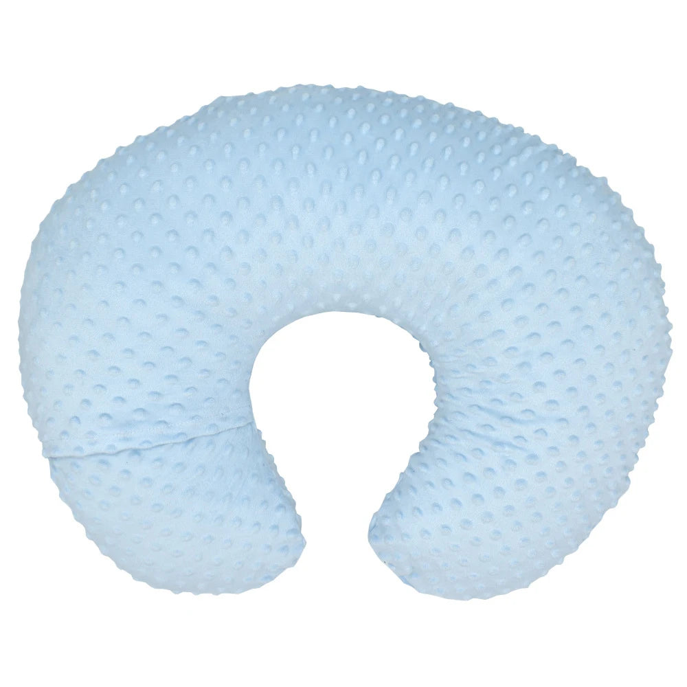 coussin portage bébé gris clair bleu marine points ronds ultra doux confortable