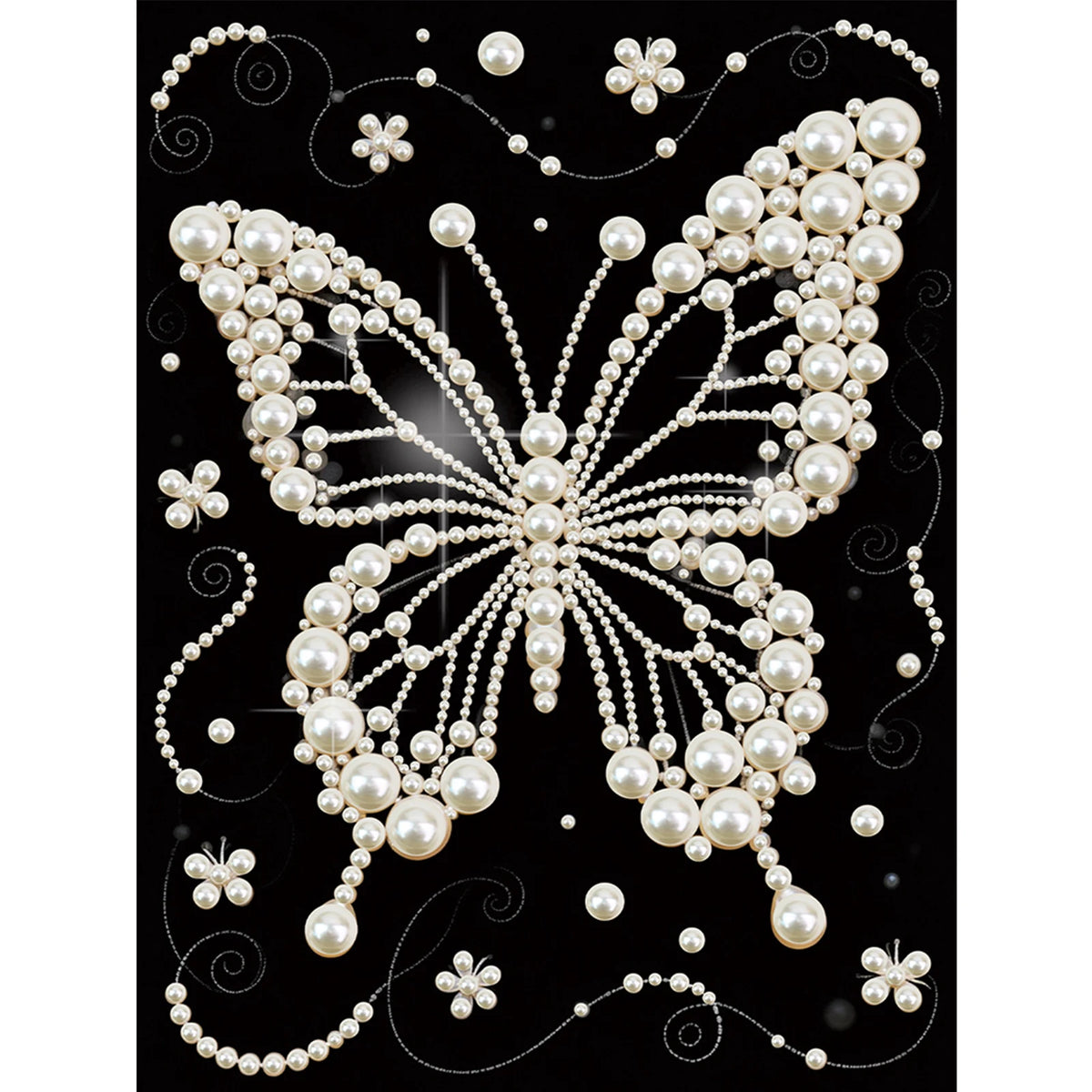 tableau décoratif motifs floraux strass or élégant art décoratif diy adulte modernes incluséesOpaqueFlyGirlElves