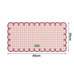 tapis moderne carreaux beige rose bleu adhésif 30x60cm 35x80cm opaquet décors