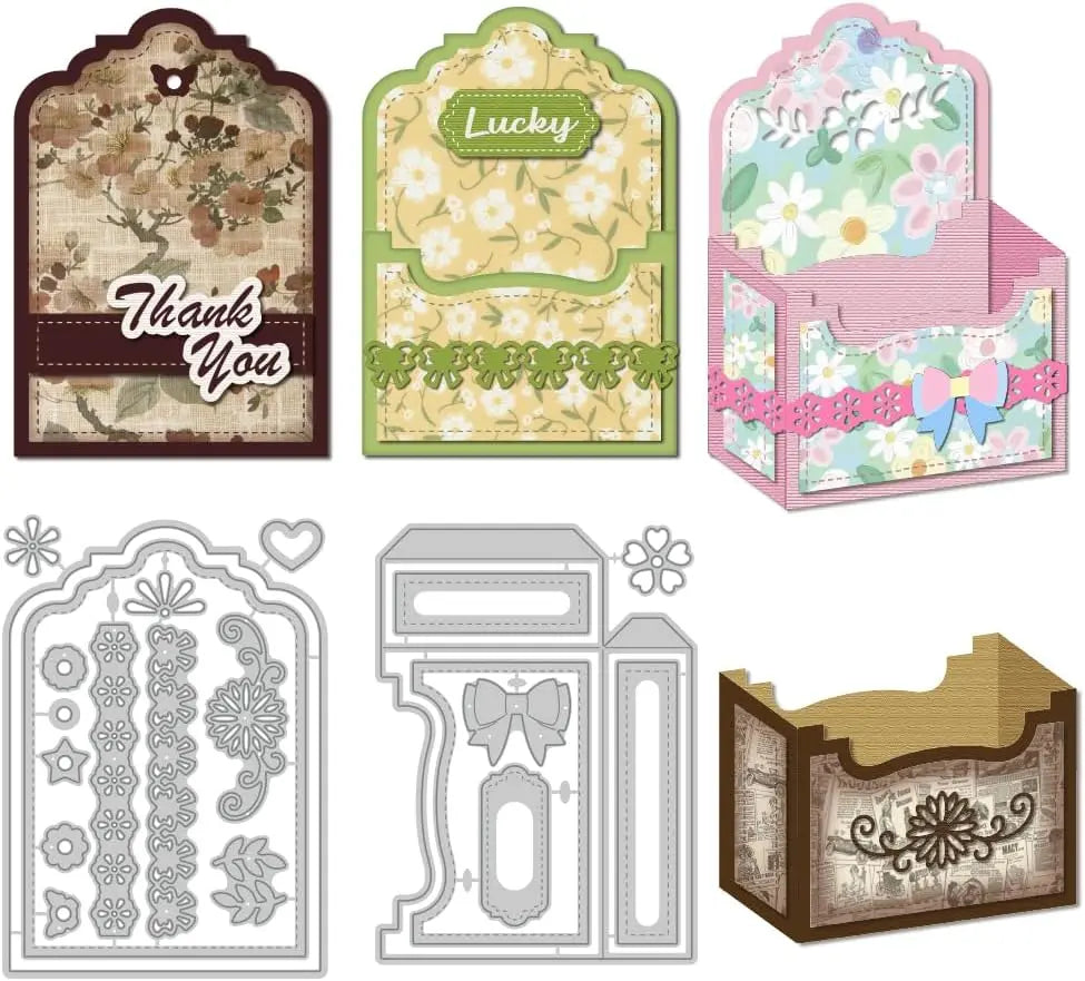 matrices découpe métal fleurs étoiles cœurs bordures arches papier scrapbooking diy cartes