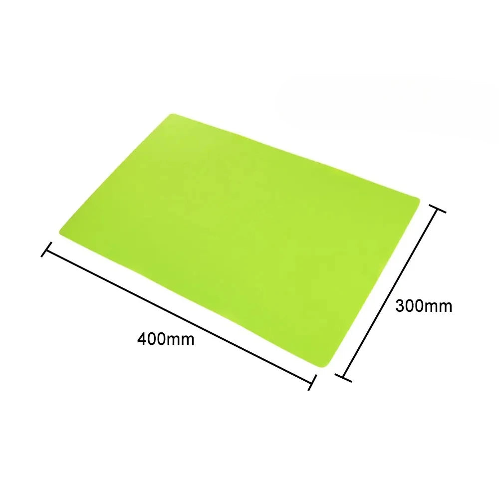 tapis cuisine silicone moderne vert bleu orange rouge marron rose opaques