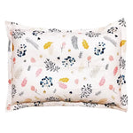 taies d'oreiller bébé 100% coton dessin animé étoiles feuilles moderne gris blanc jaune rose