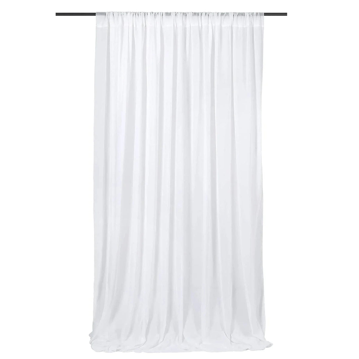 rideau moderne bleu clair uni semi opaque 150x214cm mariage anniversaire