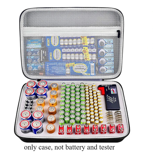 organisateur portable batteries sac filet sponge rangement noir multiple transport poignéeintérieur cuisine atelier