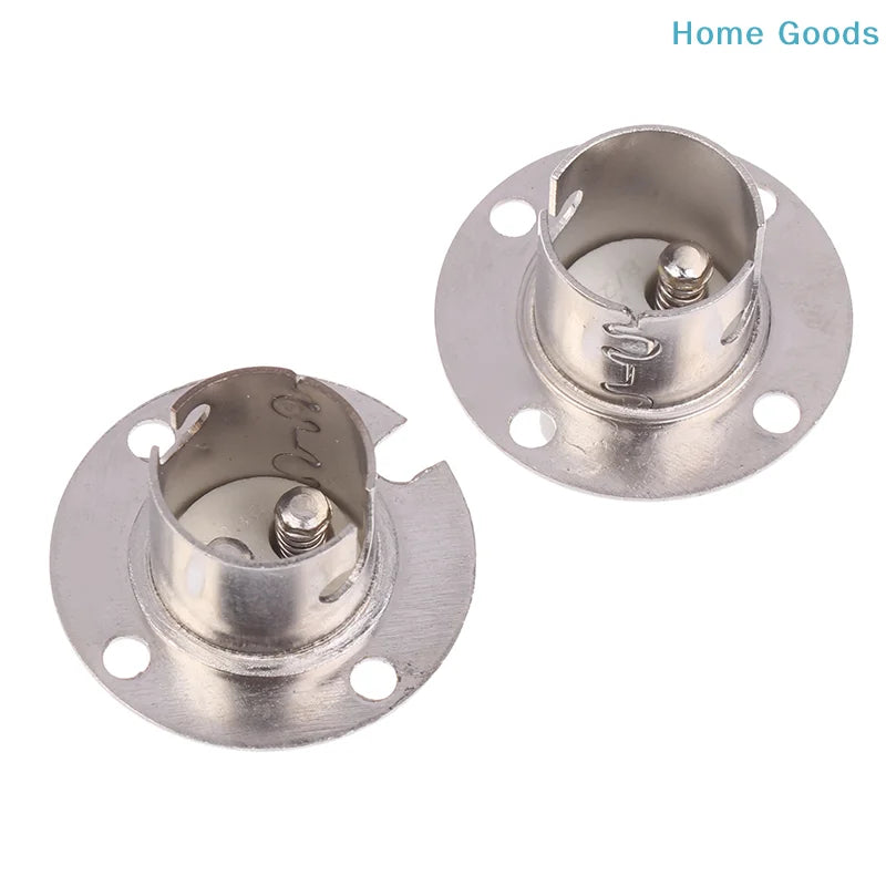 support lampe argenté douille ba15d bay15d fixation vis industrielle technique
