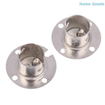 support lampe argenté douille ba15d bay15d fixation vis industrielle technique