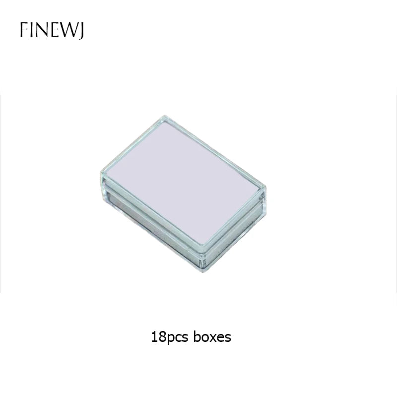 boîte rangement bijoux noir moderne cadenas boîtes transparentes.storage organizer jumbo sizegems