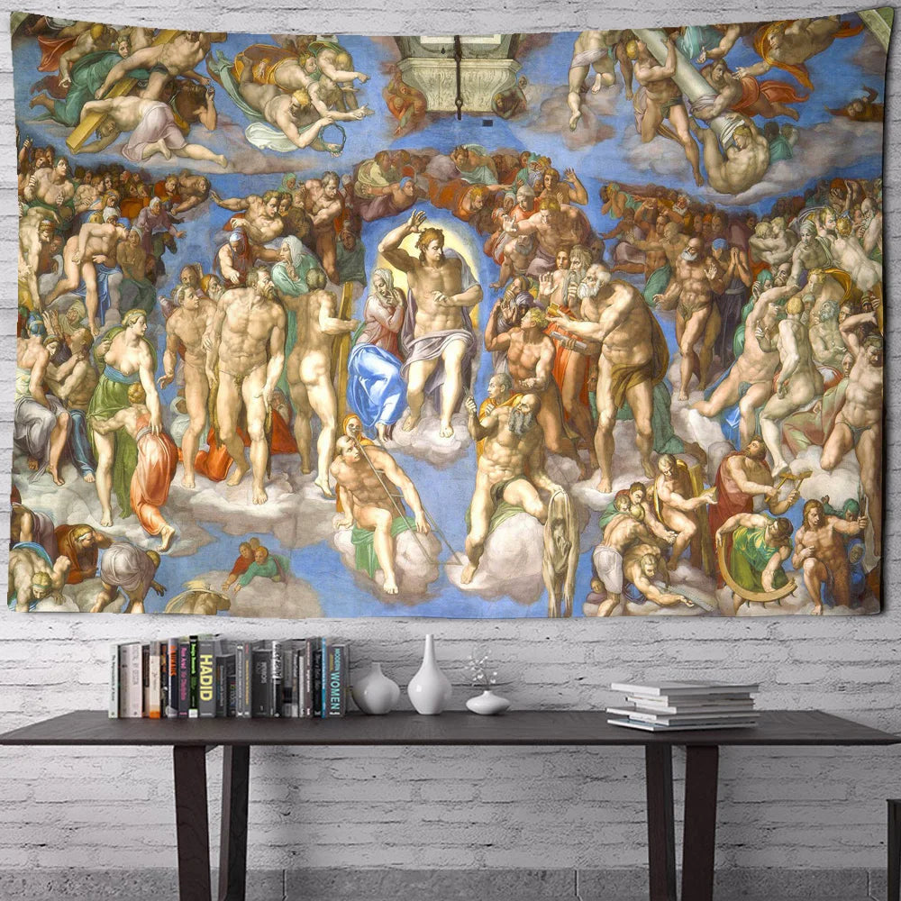 Comparaison des tailles disponibles pour la toile murale