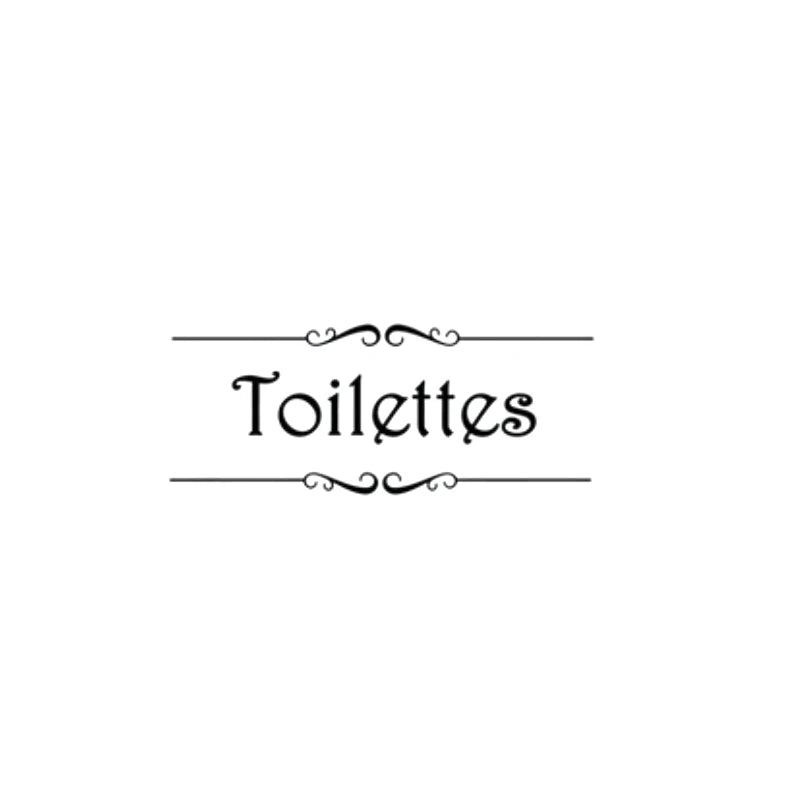 autocollants vinyle salle bain toilettes personnages minimalistes adhésifs salle bains décorations textes icones personnes