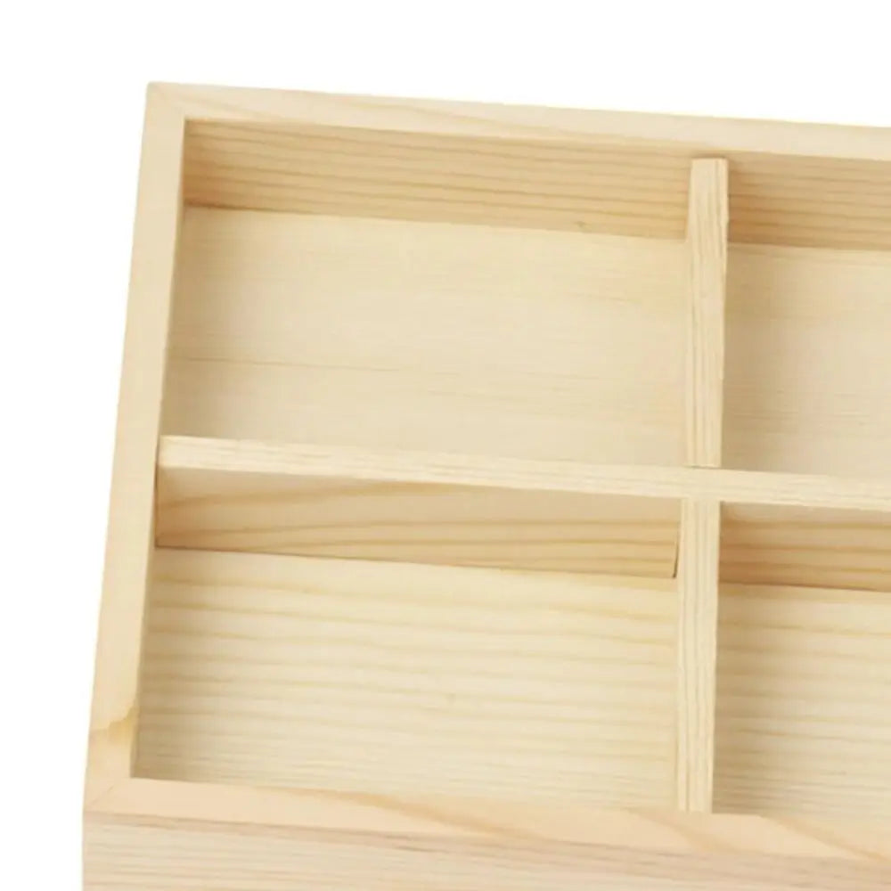 plateau présentation bijoux bois clair minimaliste compartiments rangement respectueux environnement