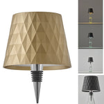 lampe table led sans fil commande tactile trois couleurs ambiance restaurant chambre cadeau moderne