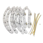 ruban led flexible blanc moderne diodes led 2700k 6500k connecteurs électriques 50000h 170°