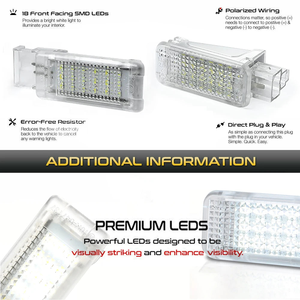 ampoules led xénon blanc rouge bleu moderne compact skoda superb octavia fabia rapid skalua