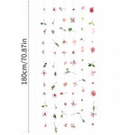 guirlande fleurs artificielles roses feuilles vertes decoration maison mariage anniversaire baby shower